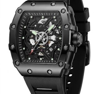 Reloj Richard Mille Skeleton Black Edition — Diseño Tonneau AAA