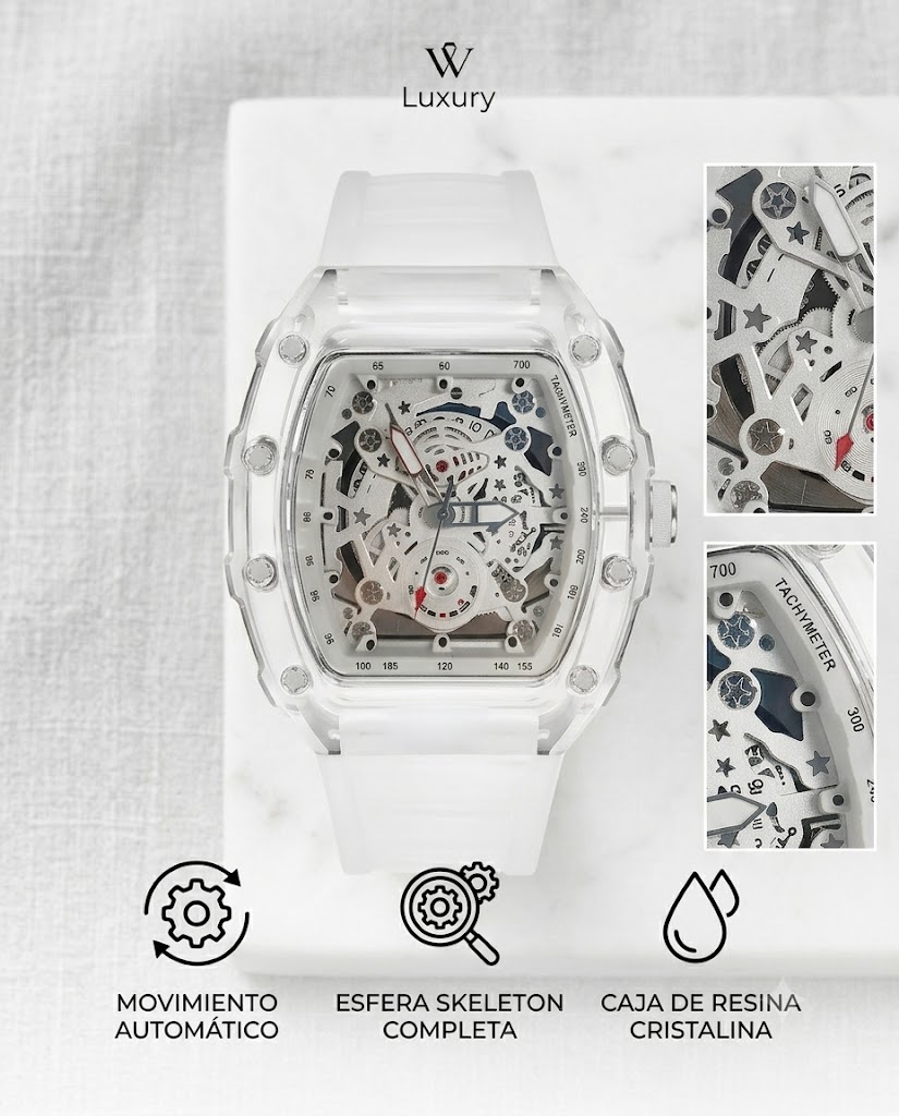 Reloj Blanco Richar Mille